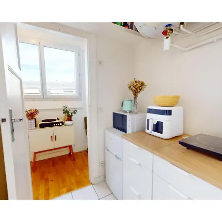Διαμέρισμα Joivy Charming Studio With Eiffel Tower View *